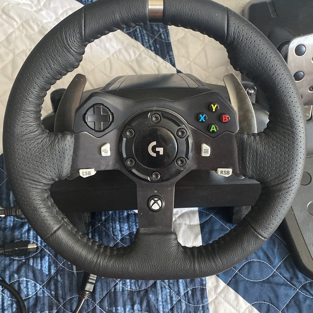 Logitech Black Racing Pedal Set with USB Adapter - Picture 2 of 2